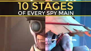 The 10 Stages of Every Spy Main