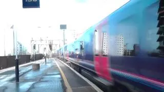 First TransPennine Express Class 185148 And 185145 Approaching Manchester Piccadilly