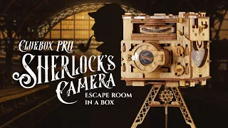 Cluebox Pro - Sherlock's Camera - Escape room in a Box