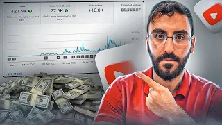 YouTube Paid me THIS MUCH for 10,000 Subscribers (how much i made in my first year on youtube)