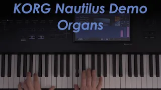 Korg Nautilus Demo - Organs
