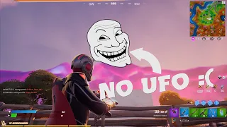 How To Not Find The Fortnite UFO! - Fortnite