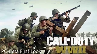 Call of Duty: WW2 ✯ PC-Beta First Look ✯ Die erste Rund [Deutsch/HD]