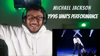 Michael Jackson - 1995 VMA awards performance 4k 60fps (reaction)