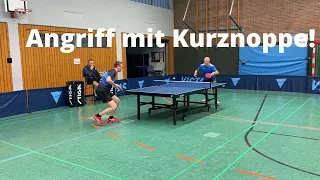 Mit Vollgas auf die kurze Noppe!!! Fabian Grothe (TTR 1950) vs Valerian Stoll (TTR 1890) 🏓