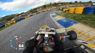 My First Time driving a 2 stroke 125cc racing Kart - Speed Force