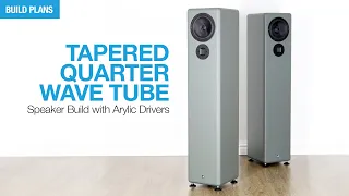 These SURPRISED ME! Building the Arylic TQWT 2-Way Floor Standing Speakers - by SoundBlab