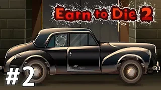 ЛИНКОЛЬН КОНТИНЕНТАЛЬ в Earn to Die 2 - Прохождение безумной мульт игры про ЗОМБИ и Машинки #2