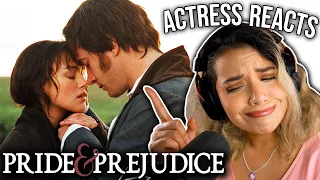 ACTRESS REACTS to PRIDE & PREJUDICE (2005) FIRST TIME WATCHING MOVIE REACTION