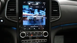 New 2021 Renault Talisman Multimedia Infotainment system in detail by Supergimm