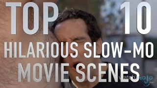 Top 10 Hilarious Slow Motion Movie Scenes (Quickie)