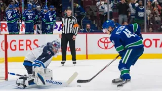 Elias Pettersson's shootout winning goal as the Canucks defeat the Jets! (Dec.10.2021)