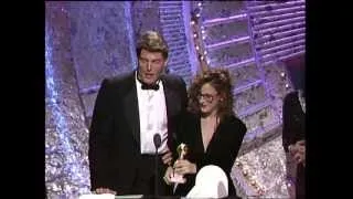 Robin Williams Wins Best Actor Motion Picture Musical or Comedy - Golden Globes 1988