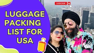 Things to Bring | Pack for USA from India 🇮🇳➡️🇺🇸 Ultimate Packing List for USA 2022 for ALL VISAS ✈️