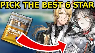 the BEST 6 Star to Pick for the 6* Selector | Arknights