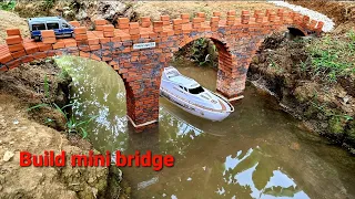 Build Bridges with mini bricks