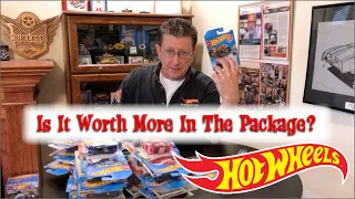 Are Hot Wheels Worth More In The Package or Out of The Package? | Hot Wheels