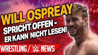 Will Ospreay spricht offen - Er kann nicht lesen! | Wrestling/WWE NEWS 44/2024