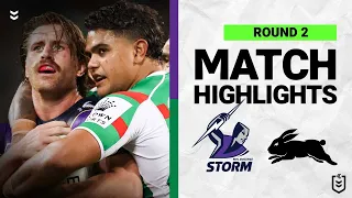 Melbourne Storm v South Sydney Rabbitohs | Match Highlights | Round 2, 2022 | NRL