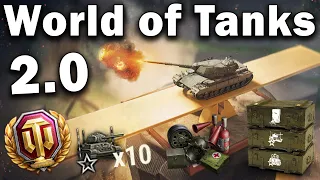🌵 НОВЫЙ БАЛАНС и МНОГО ХАЛЯВЫ в World of Tanks в обновлении 2.0