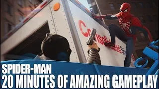 Marvel's Spider-Man - 20 Minutes Of Amazing Open World PS4 Gameplay