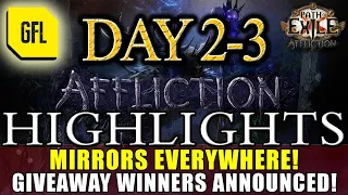 Path of Exile 3.23: AFFLICTION DAY # 02-03 MIRRORS EVERYWHERE, GIVEAWAY WINNERS ANNOUNCED and more..