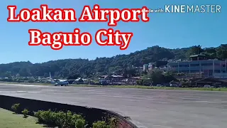 Arrival of Philippine Airforce Aircraft /Loakan Airport-Baguio City