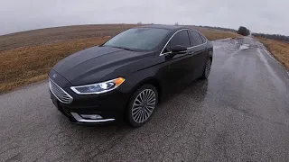 2017 FORD FUSION TITANIUM | POV Drive In The Rain