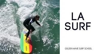 Индивидуальный урок серфинга в Лос Анджелесе ☆ Школа Серфинга Golden Wave Surf School