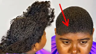 WOW! His Hair Grows to His Eyebrows😳 Haircut Transformation Kids Barber Tutorial