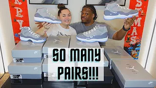 The CRAZIEST Release Of 2021!! | Retro 11 "Cool Grey" Pickup VLOG