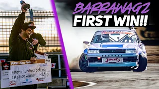 BARRAWAGZ First WIN At Hi-Tec Drifting QLD! Drift Battles!