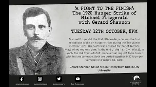 'A Fight to The Finish' |The 1920 Hunger Strike of Michael Fitzgerald | Áras Uí Chonghaile