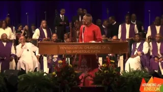 PCAF 62nd Holy Convocation- Bishop Lambert Gates preaching (short clip)