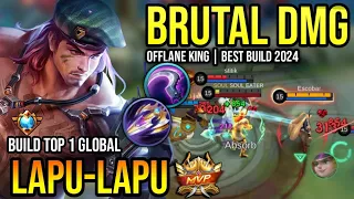 LAPU-LAPU BEST BUILD 2024 | BUILD TOP 1 GLOBAL LAPU-LAPU GAMEPLAY | MOBILE LEGENDS✓