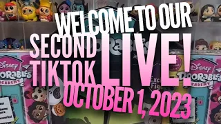 Welcome to Our Second TikTok Live! October 1, 2023