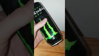 how to make engine sounds with a monster can.