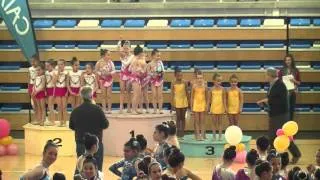 Podium Prebenjamín Conjuntos,  Interclub 2014 ALTEA