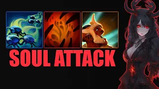 Soul Attack NECROMASTERY + GEMINATE ATTACK | Ability Draft