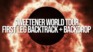 Sweetener World Tour [Full US Leg Backtrack + Backdrop]