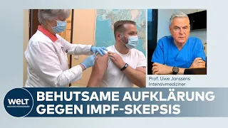 WELT INTERVIEW: Prof. Janssens zu CORONA-Impfungen "Müssen mehr Aufklärung betreiben"