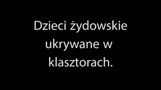 Dzieci żydowskie ukrywane w klasztorach Dr Ewa Kurek