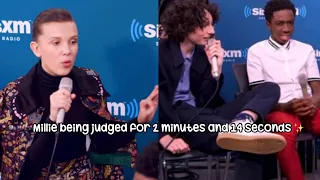 Millie being judged for 2 minutes and 14 seconds ✨