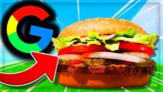 Burger King Whopper Whopper but every word is a google image