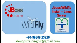 JBoss/Wildfly  Application Server Installation in Linux - Mithun Technologies - +91 -99809 23226