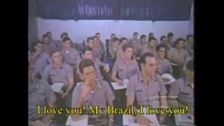 Brazilian dictatorship song - Eu te amo meu Brasil