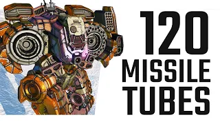 120 Missile Tubes - Fafnir MRM Build - Mechwarrior Online The Daily Dose #983