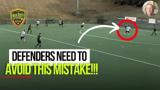 Defenders need to AVOID This MISTAKE in Field Hockey | Hockey Performance Academy