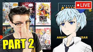 [PART 2] Will Tower of God Win Anything? | 2021 Crunchyroll Anime Awards