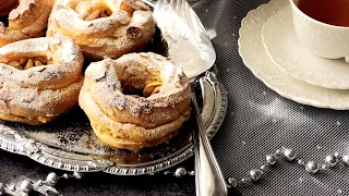 ЗНАМЕНИТОЕ ПИРОЖНОЕ✨ ПАРИ- БРЕСТ!🚲//THE FAMOUS PARI-BREST CAKE!